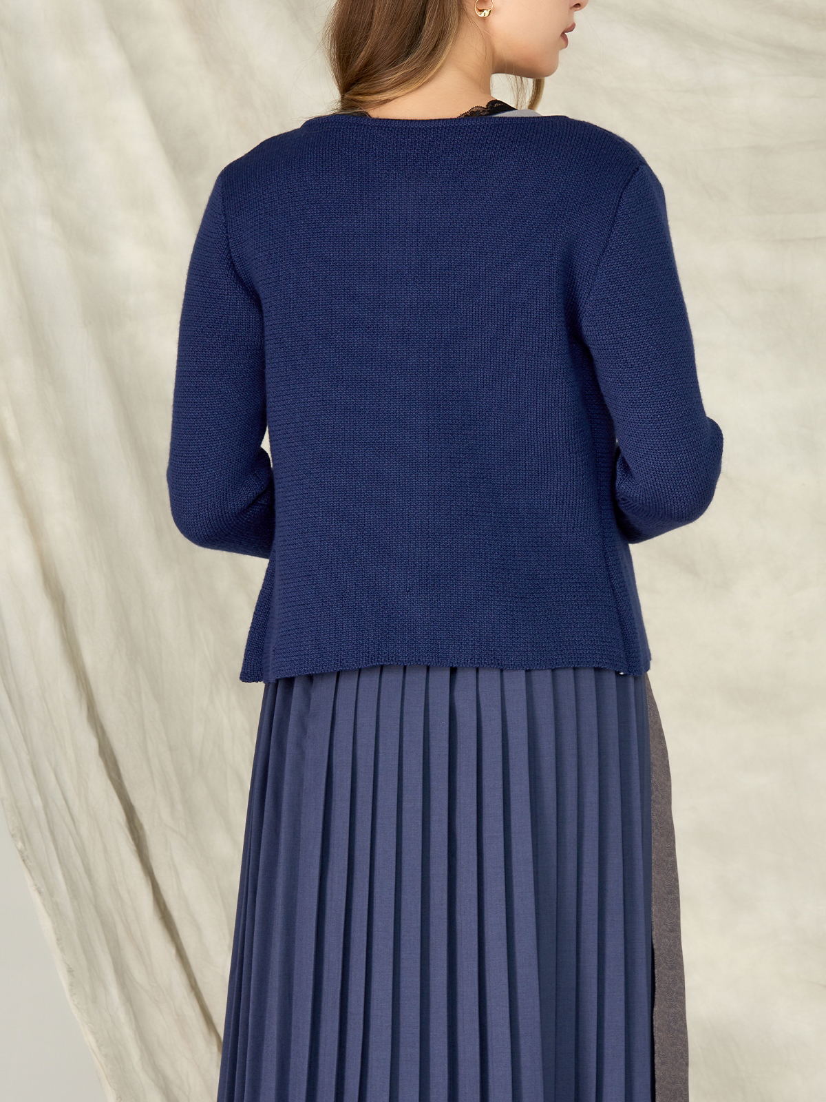 Blaues Samt Dirndl